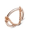 Dangling Spiral Chain Ear Cuff EC-410